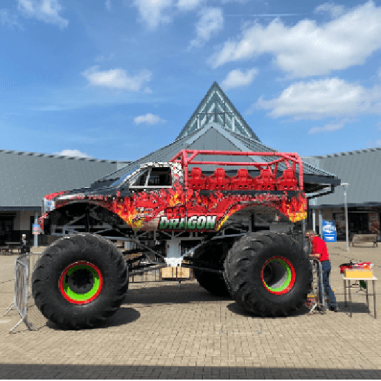 Red Dragon Monster Truck Ride